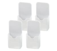 4 Pièces De Boîte De Rangement Pour Stylo Pour Tableau Blanc, Porte-Stylo Suspendu Magnétique, Porte-Stylo Marqueur À Lingette Sèche, Ferme Et Difficile À Tomber, Bureaux En Fer.