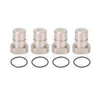 4 pièces de butées de table en acier inoxydable de 20 mm, butée de table pour menuiserie avec surface de contact rectangulaire, bloc d’alignement auxiliaire pour établi MFT doté de