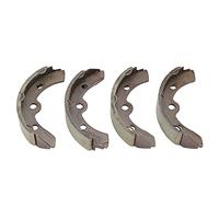 4 pièces de chaussures de frein avant Remplacement des pièces de voiture club en métal de haute qualité pour ezgo g e 1982 1986 Installation facile idéale pour une meilleure performance de freinage