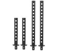4 pièces de colonnes de carrosserie avant et arrière pour voiture RC, pièces de rechange en alliage d’aluminium pour voiture RC RGT 1/10 EX86100, remplacement durable et facile à (Noir R86018BL)