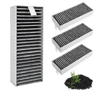 4 Pièces de Filtre à Charbon Actif pour Siemens HZ9VRCR0 17004796