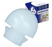 4 Pièces de Pieds Arrière pour Frigo avec le Code Original 4528210100 pour Beko - Garantie de 10 Ans - MONTERAL