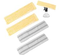 4 Pièces de Rechange pour Aspirateur de Vitres Karcher en Microfibre de Remplacement, Microfibre, Haute Performance de Nettoyage, Haute Capacité d'Absorption
