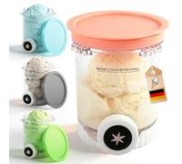4 pièces de rechange pour Creami Swirl NC701EU 480 ml, sans BPA et lavable au lave-vaisselle, adaptés aux accessoires pour machines à glaces et à glaces à l'italienne