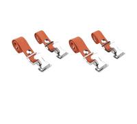 4 Pièces de Sangles pour échasses pour Cloisons Sèches, Sangles pour échasses Réglables, Bandes de Jambes, Boucle en Alliage D'aluminium, Kit de Sangles de Pied pour Cloisons