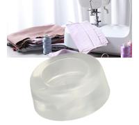 4 pièces de tampons d'amortissement pour machine à coudre, coussinets en PVC transparent avec élastique, anti-vibration