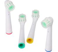 4 pièces de tête de brosse à dents de rechange Gum Care pour brosses à dents électriques Oral-B, convenant par ex. à Oral-B D10, D12, D16, D12 et à de nombreux autres modèles d'Oral-B