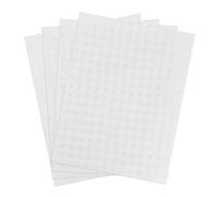 4 Pièces de Toile en Maille Plastique, 34,5x26,4cm 10 CT Feuilles de Toile en Maille Plastique Point de Croix Écran en Maille Aïda en Plastique pour l'Artisanat DIY Projets de Crochet (Blanc)
