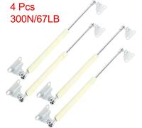 4 pièces de voiture amortisseurs à gaz Ressort à gaz 300N/67LB ressort de compression charnière de levage de porte Supports Struts ressort à gaz 15 pouces pour RV jaune