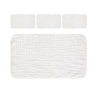 4 Pièces Débarbouillette Bébé -né Ultra Douce Absorbante Coton | Respirant, Devient Plus Douce à Chaque Lavage, pour Anniversaire et Jour Spécial, Usage Visage