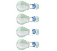 4 Pièces Décoration de Gâteau Innovante Éléphant Montgolfière | Décoration de Gâteaux et Prises de Photos, Format Cupcake, Style Garçon et Filles, Usage Fête