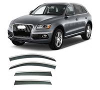 4 Pièces Deflecteur Vitre Voiture pour Audi Q5 8R 2008-2017, Déflecteurs d'air, Fenêtre Latérale Visière Déflecteur Accessoire Voiture