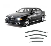 4 Pièces Deflecteur Vitre Voiture pour BMW 5 Series i E39 1996-2003, Déflecteurs d'air, Fenêtre Latérale Visière Déflecteur Accessoire Voiture