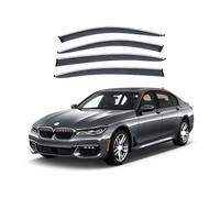 4 Pièces Deflecteur Vitre Voiture pour BMW 7 Series LI G12 2016-2021, Déflecteurs d'air, Fenêtre Latérale Visière Déflecteur Accessoire Voiture