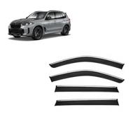 4 Pièces Deflecteur Vitre Voiture pour BMW X5 LI G18 2019-2022+, Déflecteurs d'air, Fenêtre Latérale Visière Déflecteur Accessoire Voiture