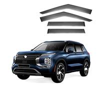 4 Pièces Deflecteur Vitre Voiture pour Mitsubishi Outlander Sport 2012-2017, Déflecteurs d'air, Fenêtre Latérale Visière Déflecteur Accessoire Voiture
