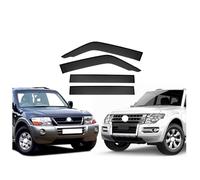 4 Pièces Deflecteur Vitre Voiture pour Mitsubishi Pajero V73-V97 2001-2021, Déflecteurs d'air, Fenêtre Latérale Visière Déflecteur Accessoire Voiture,B