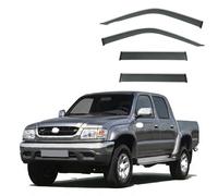 4 Pièces Deflecteur Vitre Voiture pour Toyota HILUX N140-N170 1998-2003, Déflecteurs d'air, Fenêtre Latérale Visière Déflecteur Accessoire Voiture
