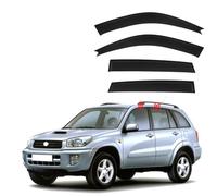 4 Pièces Deflecteur Vitre Voiture pour Toyota RAV4 5-Door XA20 2001-2004, Déflecteurs d'air, Fenêtre Latérale Visière Déflecteur Accessoire Voiture