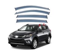 4 Pièces Deflecteur Vitre Voiture pour Toyota RAV4 XA40 2014-2019, Déflecteurs d'air, Fenêtre Latérale Visière Déflecteur Accessoire Voiture