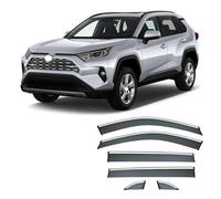 4 Pièces Deflecteur Vitre Voiture pour Toyota RAV4 XA50 2020-2025, Déflecteurs d'air, Fenêtre Latérale Visière Déflecteur Accessoire Voiture,B