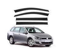 4 Pièces Deflecteur Vitre Voiture pour VW Golf 7 Touring 2014-2019, Déflecteurs d'air, Fenêtre Latérale Visière Déflecteur Accessoire Voiture