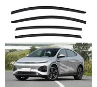 4 pièces déflecteurs de Vent de Pare-Pluie de visière de fenêtre de Voiture pour Xpeng Xiaopeng G6 2023 2024, Protection Contre Le Vent à Sourcils de Pluie