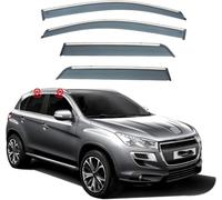 4 Pièces Déflecteurs Voiture pour Peugeot 4008 MK1 2012-2014 2015 2016 2017, Avant ArrièRe Pare-Pluie Pare-Soleil Accessoires Vitres Voiture Déflecteur