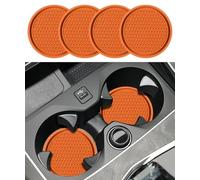 4 Pièces Dessous de Verre Antidérapants Intégrés dans des Dessous de Verre pour Voiture pour Mercedes Benz M-Class W166 ML 300 320 350 400 4MATIC 2012-2016, Caboteur Tasse Voiture,C