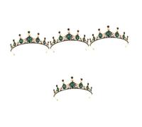 4 Pièces Diadème De Mariage Bandeau De Mariage Diadème Baroque Pour Couronne Baroque Couronnes De Mariage Baroques Diadème Baroque Strass Ornements De Mariage Bandeau De Mariée FRCOLOR