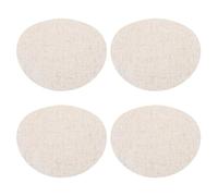 4 Pièces Diffuseur D’abat-jour Rond en Tissu Beige, 7 Pouces | Douce Diffusion, Couvre-lampe Discret, Compatible Spots Encastrés et Têtes sur Rail, Usage Intérieur