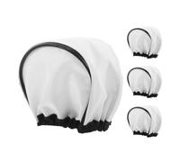 4 Pièces Diffuseur de Flash Haute Transparence 3,9x3,7 Pouces | Fixation Rapide, Utilisation Flexible, pour Photographes D'événements et Sujets Humains en Faible Lumière