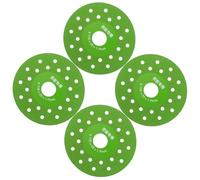 4 Pièces Disque à Tronçonner Diamanté Ultra Fin | Coupe Lisse et Précise, Chanfreinage des Bords, Usage Rénovation Pro et Bricolage, Vert