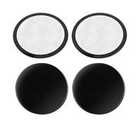 4 Pièces Disques de Fixation Adhésifs pour Tableau de Bord 80MM, Disque Montage Universel pour GPS et Support Téléphone, Base Autocollante Compatible avec Tomtom Garmin Drive Go Via Nuvi Smartphones