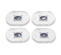 4 Pièces Disques de Remplacement PET, pour Projecteur D’Étoiles | Échange sans Outil, Bords Lisses et Ajustement Précis, pour Plafonds, Murs, Astronomie et Nuits Étoilées