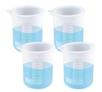 4 Pièces Doseur Lessive Liquide 150 ml, Gobelets Doseurs en Silicone, Boule Lessive Liquide, Récipient Gradué Transparent, D’aide au Dosage de Détergent, pour Buanderie, Cuisine, Bricolage