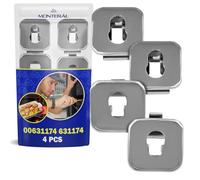 4 Pièces Douille pour Rails Télescopiques Four 00631174 631174 pour Bosch