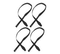 4 Pièces Dragonne en Nylon pour Bâtons de Ski, Sangle Élastique Crochet | Fixation et Retrait Faciles, Convient aux Moufles, Maintien du Poignet pour Skieurs et Randonneurs
