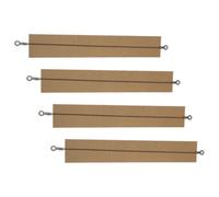 4 Pièces Élément Chauffant de Scelleuse, Bande de Réparation | Tissu et Acier, pour Restauration de L’étanchéité, Usage en Emballage et Conservation Alimentaire