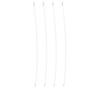 4 Pièces Élément Chauffant Rond Argenté en Nichrome | Kit de Réparation, 13,27 Pouces X 0,04 Pouce, pour Machine sous Vide et Film Rétractable