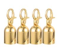 4 Pièces Embout de Cordon de Barrière en Acier Inoxydable
