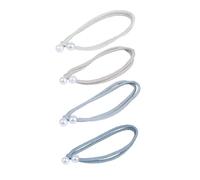 4 Pièces Embrasses de Rideau, Embrases pour Voilages avec Perle, Moderne Attache de Rideau Boucles, Décoration de Bureau,Domicile,Hôtel