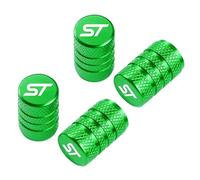 4 Pièces en Aluminium Bouchon Valve Pneu Voiture Étanche à l'eau et à la poussière pour Ford St Focus 2 3 Mondeo Fiesta Kuga MK2 MK3 MK4,B