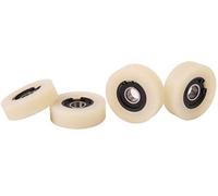 4 pièces en nylon Polyamide Rouleaux 45 mm de diamètre 14 mm de large 10 mm Roulement avec précision usiné dans l'Union européenne (45-14-10)