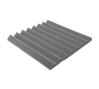 4 pièces/ensemble 50x50X5CM panneau de mousse acoustique traitement à domicile carreaux d'absorption acoustique, gris