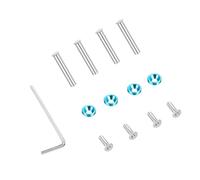 4 pièces/ensemble boîtier d ' ordinateur ventilateur partie alimentation de bureau longue vis radiateur ventilateur pour refroidissement par eau refroidissement vis écrou