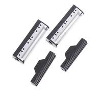 4 Pièces/ensemble, Compatible For Kemei, Tête De Lame De Remplacement De Rasoir For Tondeuse À Cheveux Km-1102, Têtes Remplaçables, Couvre-couteaux