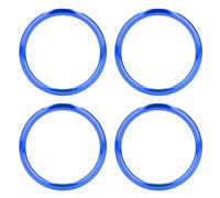 4 PièCes/Ensemble Couvercle D'ouverture De Ventilation De Climatiseur, Capots De Bordure De Remplacement En Alliage D'aluminium Pour Chevrolet Camaro 2016 ¿C 2019 Bleu
