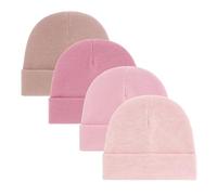 4 Pièces Ensemble De Bonnets Fœtaux Pour Bébés Bonnet Essentiel D'Hôpital Confortable Et Respirant Garçons Filles De 0 À 3 Mois Chapeau D'Hôpital Unisexe Nouveau-nés