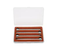 4 pièces ensemble de poinçons d'essieu de poids de rotor oscillant, outils de réparation de mouvement de montre en acier inoxydable, poinçon d'essieu professionnel pour la